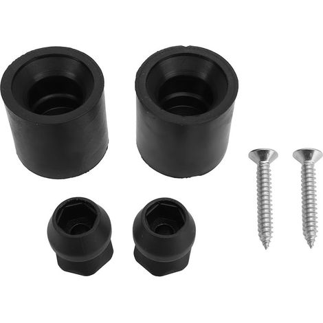 Yctze 2 Ensembles de Support de Porte de Remorque, Kit de Support de Porte en Caoutchouc, Pare-Chocs pour Camping-Car, Protection Anti-déformation, Support de Porte de Remorque,. (1/5)