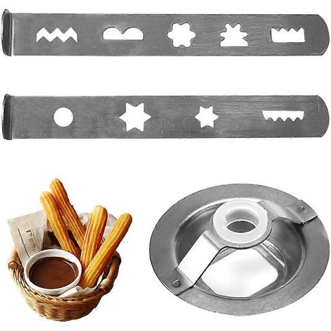 Ensemble de 2 accessoires pour biscuits, 8 formes, accessoire à biscuits avec anneau de connexion, pour hachoir à viande, robot culinaire (1/5)