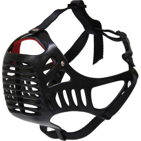 Mündung MIS.5: Museruola modello Boxer Black per cani