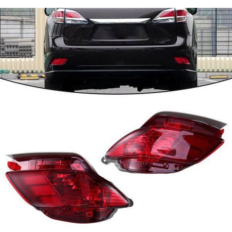 1 paire de feux décoratifs pour pare-chocs arrière Lexus RX350 RX450H 10-15