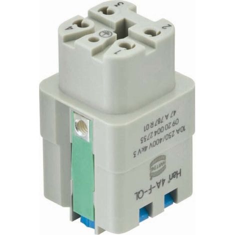 Harting Buchseneinsatz Han 4A-F-QL 09200042733 (1/2)
