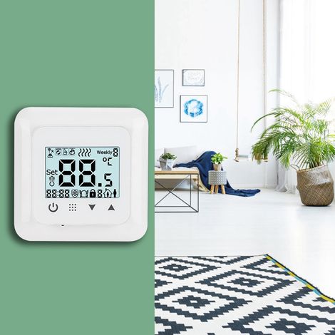 Intelligenter Touchscreen-Thermostat für Fußbodenheizung (90–240 V, Standardausführung) (1/5)
