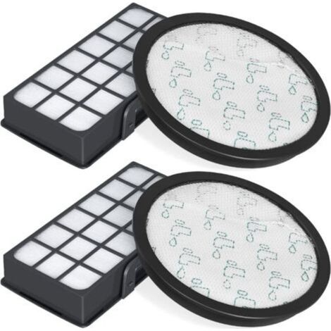 Confezione da due filtri HEPA per aspirapolvere ciclonici Rowenta Silence Force 4AAAA RO7647EA RO7663EA RO7676EA RO7681EA (modello RO76xx), accessori di ricambio per filtri ZR903701 H246