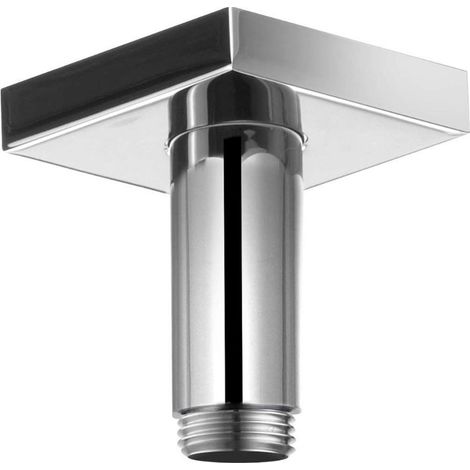 Bras de douche KEUCO, raccordement au plafond, carré, saillie 100