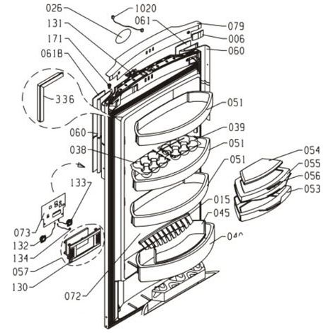 CARTE BOARD REP 057 pour REFRIGERATEUR GORENJE - 151372