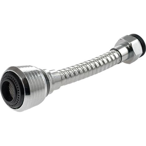 Langer, flexibler Wasserhahn-Luftsprudler F22/M24 (1/2)