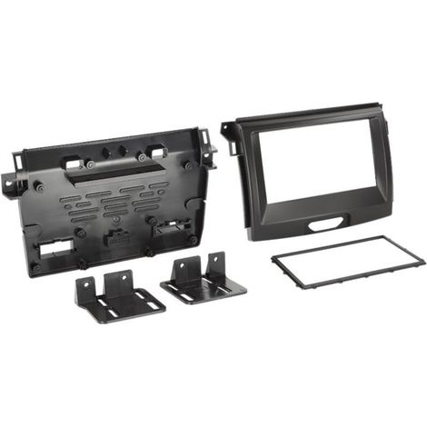 Facade autoradio 2DIN compatible avec Ford Ranger 2AB ap15 Noir