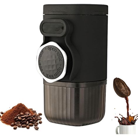 Moulin expresso de voyage, pour camping, bureau et café frais (1/5)