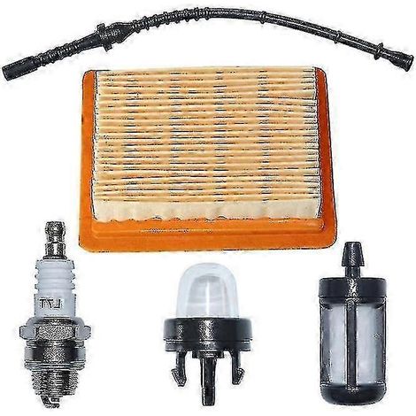 Tuyau de filtre à air et à carburant, poire d'amorçage pour Stihl FS120 FS200 FS250 FS300 FS450 (1/4)
