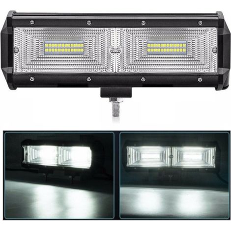 Universelle 144W LED-Halogen-Arbeitslampe / Scheinwerfer 12V - 24V mit breit gestreutem Flutlicht für Auto, Offroad, Bus, Van, L