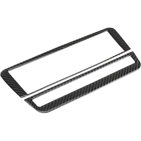 Carbonfaser-CD-Klimaanlagen-Bedienfeldabdeckung für Mercedes-Benz A B/GLA/CLA (rein) (1/5)