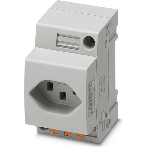 Presa per armadio elettrico Phoenix Contact EO-J/PT Grigio (L x L) 57.50 mm x 45 mm