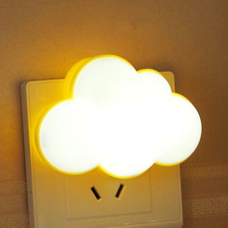 LED-Nachtlicht mit Lichtsensor, Steckdosen-Nachtlicht für Kinderzimmer, automatische Steuerung, sanftes Licht (1/5)