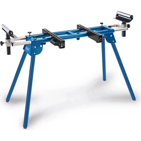 Scheppach Support scies à onglets UMF1600 - Charge admissible 200 kg - Support extensible 100-165 cm - Support stationnaire - Hauteur max 81 cm - Support de machine universel