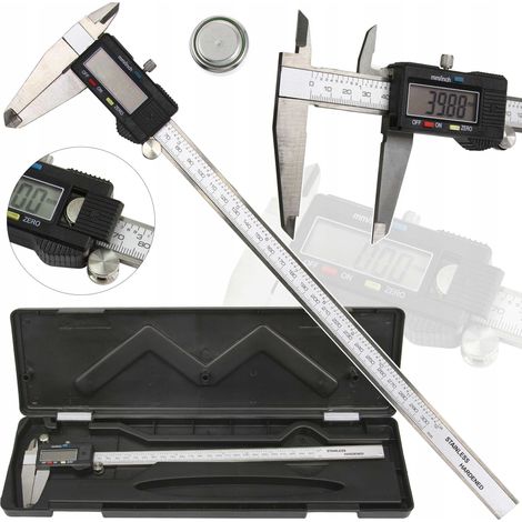 Calibrador electrónico de 300 mm / Acero inoxidable (1/5)