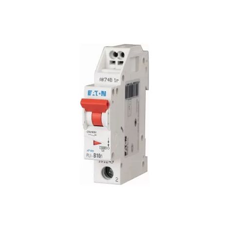 Eaton Leitungsschutzschalter (MCB) mit Einsteckklemme, 10 A, 1p, Charakteristik: B, 101249