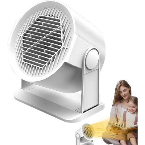 Radiateur électrique petit format, radiateur d'intérieur réglable, radiateur de bureau efficace, chauffage personnel adapté pour la maison et l'entreprise (1/4)