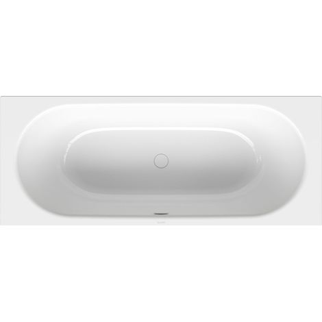 Baignoire rectangulaire 160x65cm en acier – Pour baignade à deux avec drain central – Design classique – 2540000 – Bette
