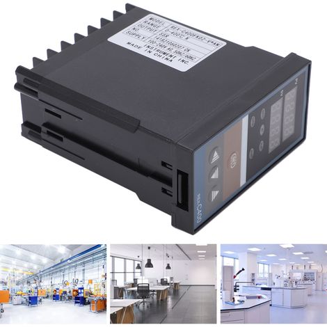 BERM/Belme REX-C400FK02-VAN Contrôleur de température électronique intelligent haute précision à affichage numérique 100 V-240 V (1/5)