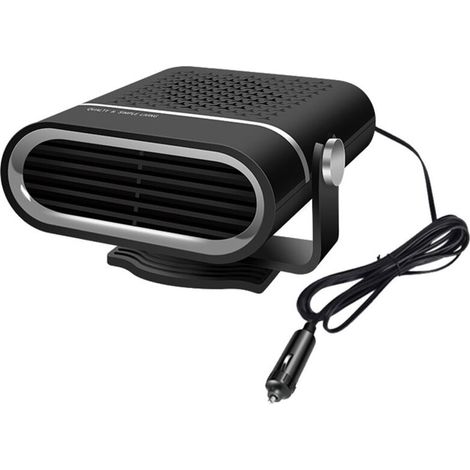 (24 V noir) chauffage de voiture haute puissance portable hiver pare-brise de voiture désembuage et désembuage chauffage de voiture (1410.5 cm) (1/5)