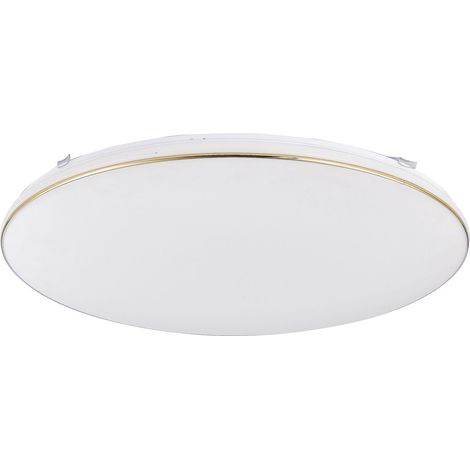 Plafoniera LED tonda Ø53 bianca oro 48W OMAR Zuma Line