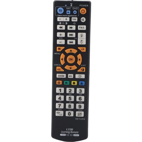 Télécommande universelle intelligente avec fonction d'apprentissage pour TV, câble, DVD et satellite (1/5)