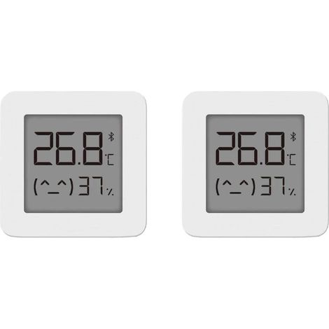 Station météo, thermomètre numérique LCD pour la décoration intérieure, hygromètre avec capteur d'humidité intérieure et moniteur de température intelligent sans fil (1/5)