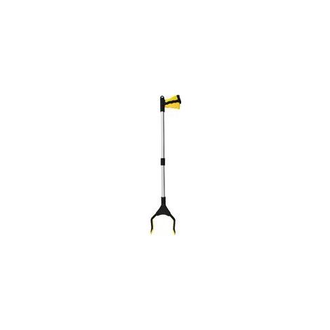 Pince à déchets jaune - 81 cm Pince à déchets pliable + pince télescopique pivotante - Pince à déchets (1/5)