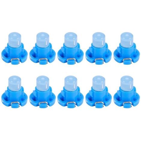 Lot de 10 ampoules de tableau de bord de voiture T4.2 COB culot W12 (1/5)