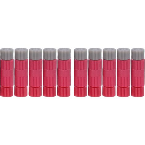 10 connecteurs automatiques EX‑130r rouge/gris pour câbles, bornes de raccordement rapide, remplacement, lot de 10 (1/5)