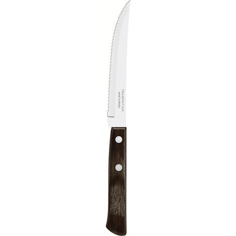Tramontina Polywood Steak-Messer, 5 Zoll, Braun