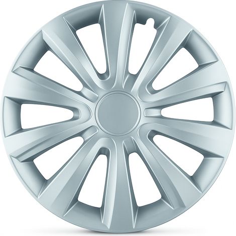 Copricerchio universale per auto Delta 13" argento, 1 pezzo (1/5)