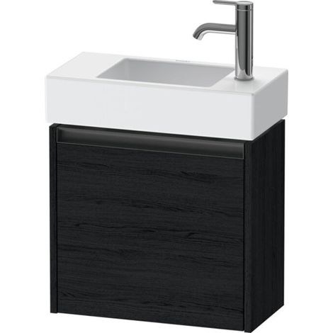 Duravit Ketho.2 Waschtischunterbau wandhängend, 1 Tür, Anschlag (1/2)