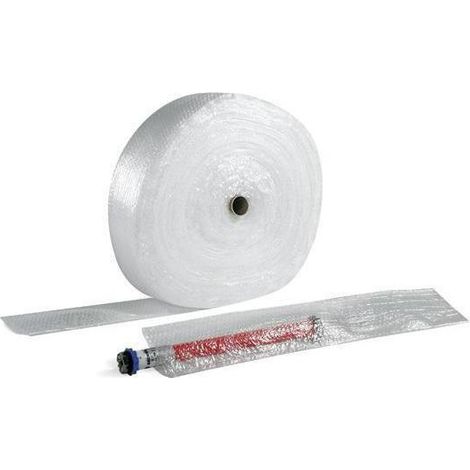 Luftpolsterschlauchfolie 3-lagig Breite 200mm L.50m S.60µ transparent TRANSPAK