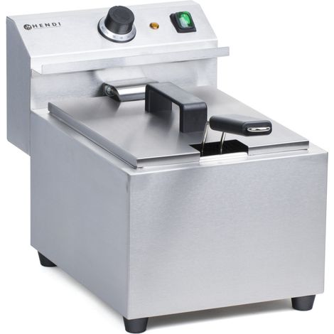 Freidora Comercial Mastercook 3.5kW 230V 8L - Hendi 207208 (1/4)