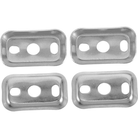 Rondelles de fixation pour barre porte-serviet 45 x 26 mm, de rechange (1/5)