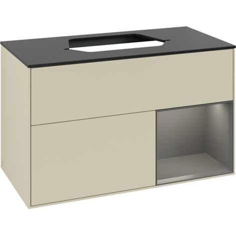 Villeroy & Boch F372GKHJ Armoire sous lavabo Finion F37