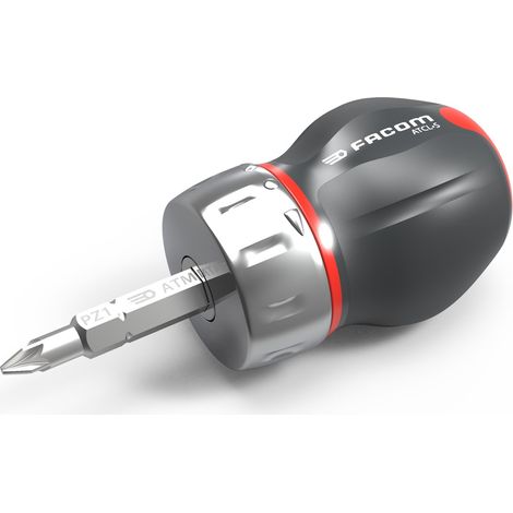 FACOM Bithalter PROTWIST kurz mit Knarrenfunktion
