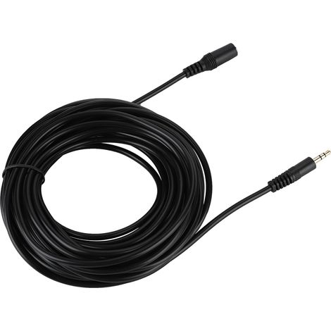 Câble d'extension audio auxiliaire jack 3,5 mm mâle vers femelle pour smartphone et casque stéréo, 10 m (1/5)