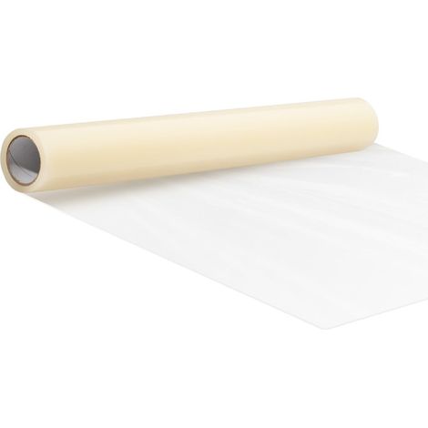 Film de Protection de Tapis, 920 mm x 60,96 m, Protecteur de Tapis avec Dos Auto-adhésif, Rouleau de Film Protection Adhésif Polyéthylène pour Construction, Décoration et Rénovation Intérieur (1/5)