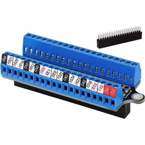 Carte d'extension GPIO avec plaque acrylique pour B (1/5)