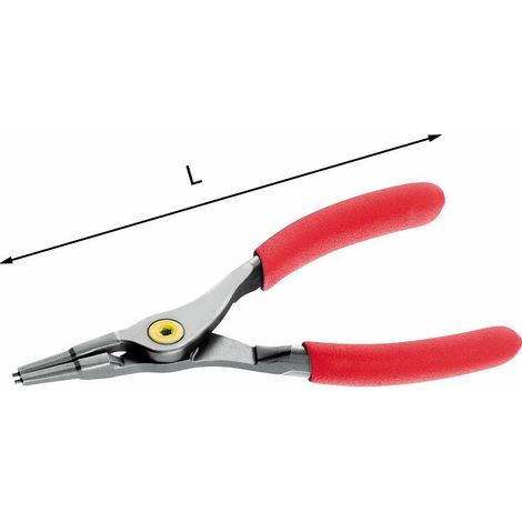 PINZA BECCHI DIRITTI X ANELLI ELASTICI ESTERNI 128 N 19-60 MM