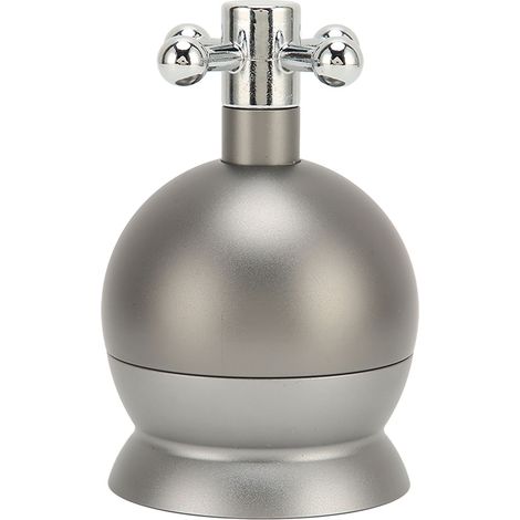 58-mm-Kaffeespender mit Doppelkugellagern, höhenverstellbar, lebensmittelechtes Metall, grau (1/5)
