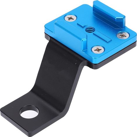 Support de Montage de Rétroviseur de Moto, Support en Alliage D'aluminium Durable pour Caméra d'action, de Serrage Stable pour Enregistrer des Paysages en Conduite (1/5)