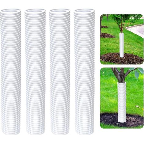Protections pour arbres - Bandes de protection pour troncs d'arbres, bandes imperméables pour jeunes arbres - Pour jardins extérieurs, jardins privés, aménagement paysager, sylviculture, 40 × 5 cm (2 (1/5)