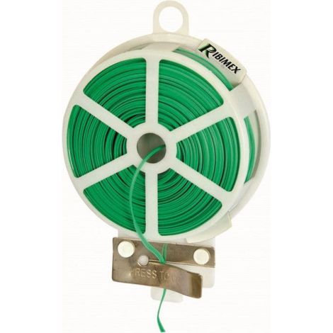Lien plastique souple, plat et fin, armé (1/3)