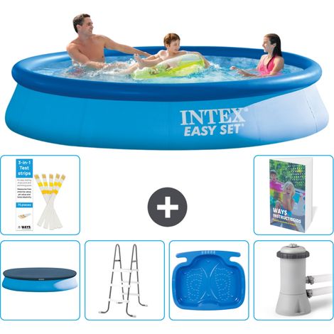 Easy Set Pool Rund - 366x76 cm - 7-teilig S140 (1/5)
