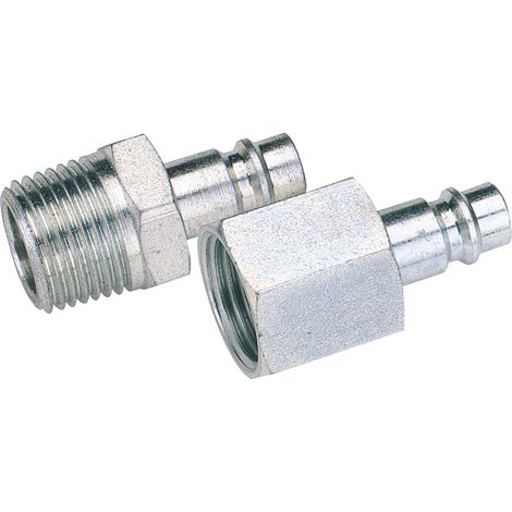 Draper 1/2" BSP Male Nut PCL Euro Coupling Adaptor (Sold Loose) (1/5)