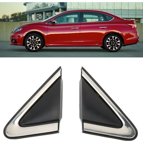 Enjoliveurs d'aile avant gauche et droit/enjoliveurs de rétroviseur (vendus par paire) Compatibles avec Nissan Sentra 2013-2019 (1/5)