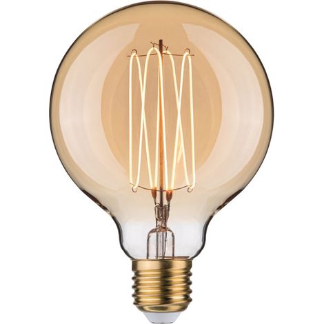 Paulmann LED-Leuchtmittel Rustic Shine gold E27 4,2 W warmweiß dimmbar Lampenkolben